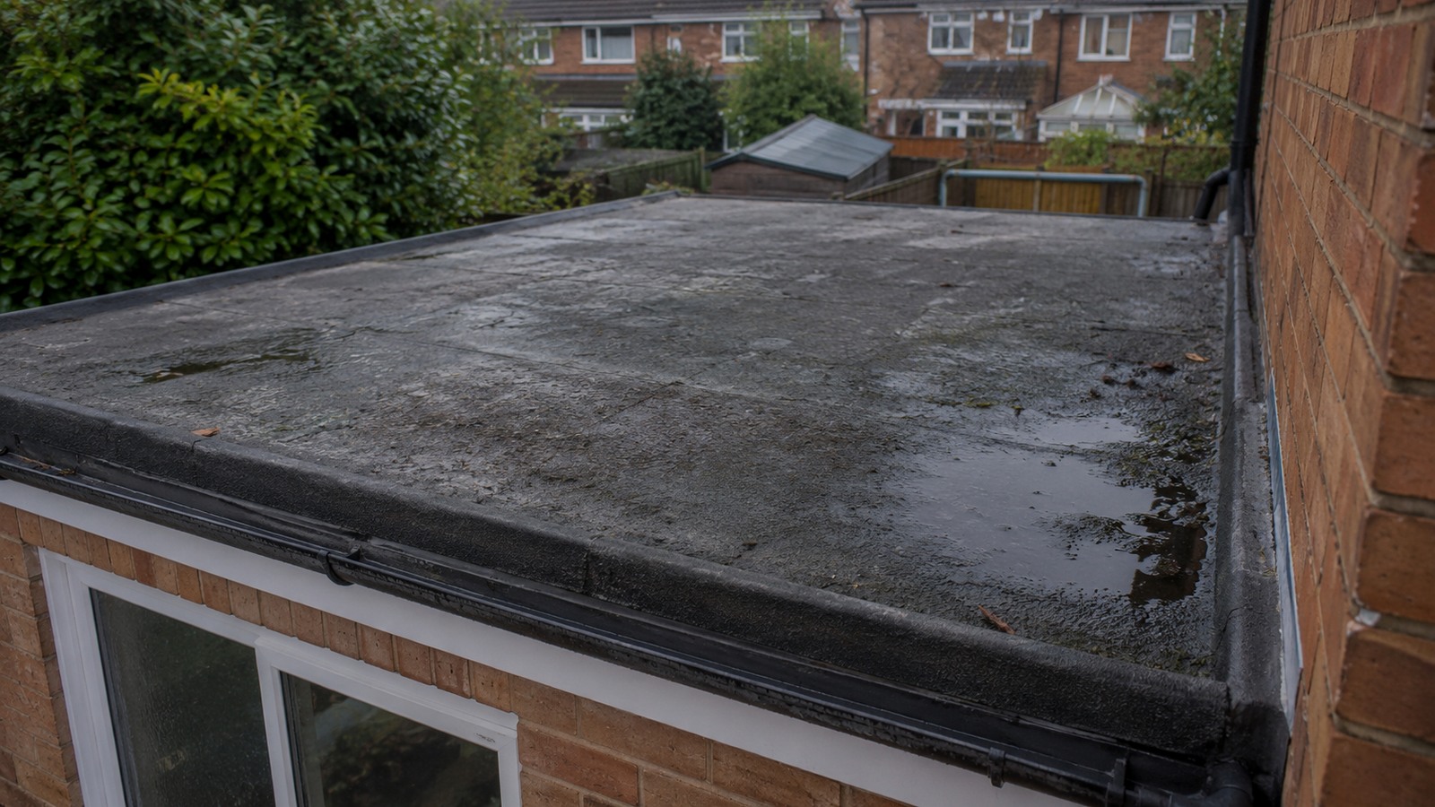 Roofing image for flat roof repairs in bolton